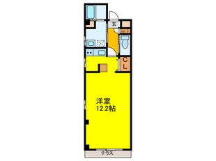 マ　メゾン　サンライズ浜寺の物件間取画像